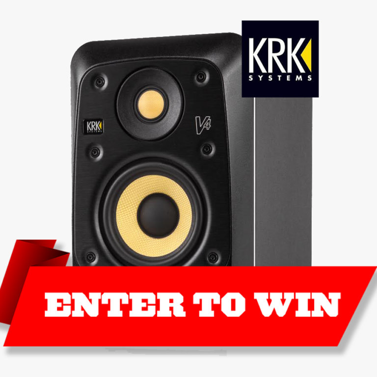 Enter to win KRK V4 Series 4 Studio Monitors Performer Mag
