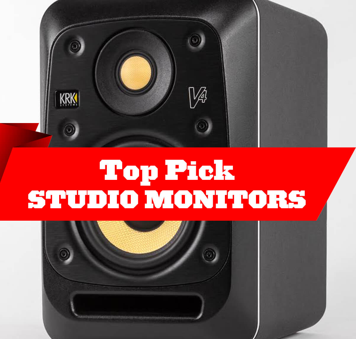 Top Pick: STUDIO MONITORS – KRK V Series V4