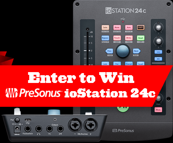 Enter to Win a PreSonus ioStation 24c