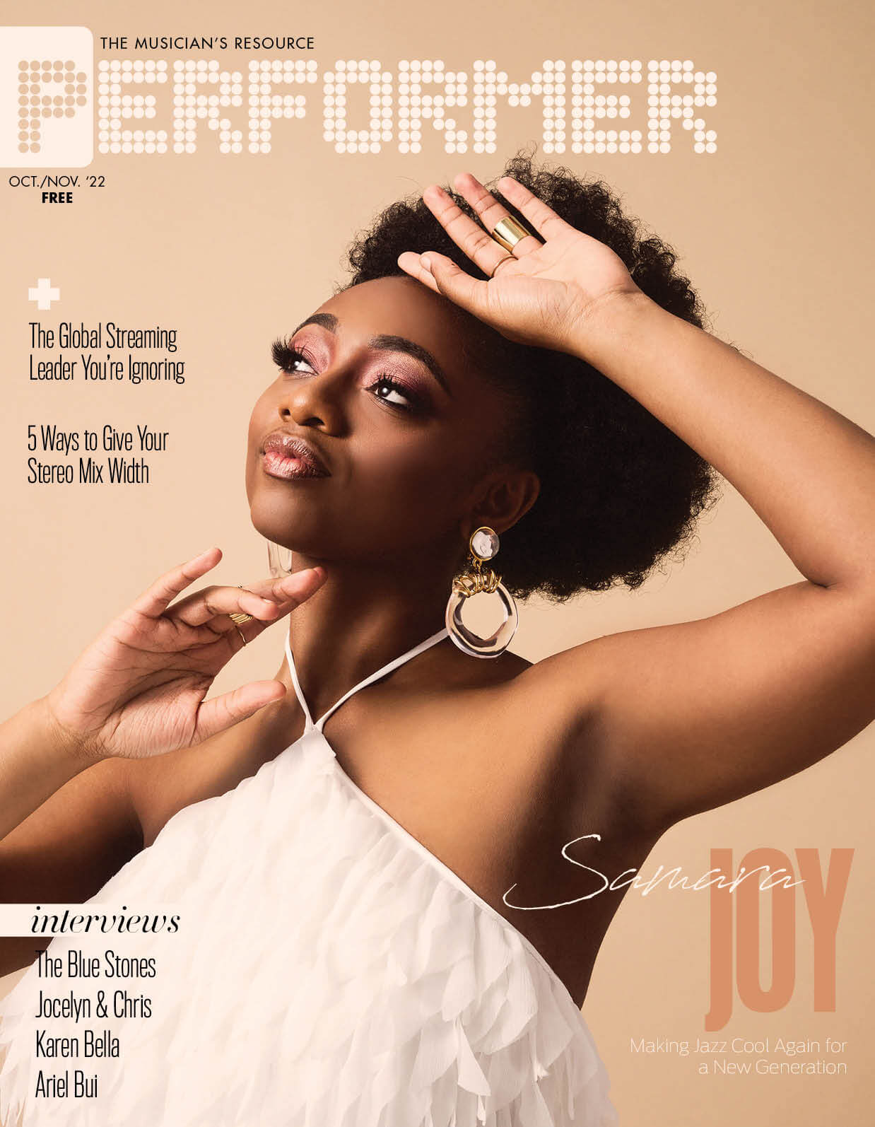 The October/November Issue with Samara Joy Is Out Now!