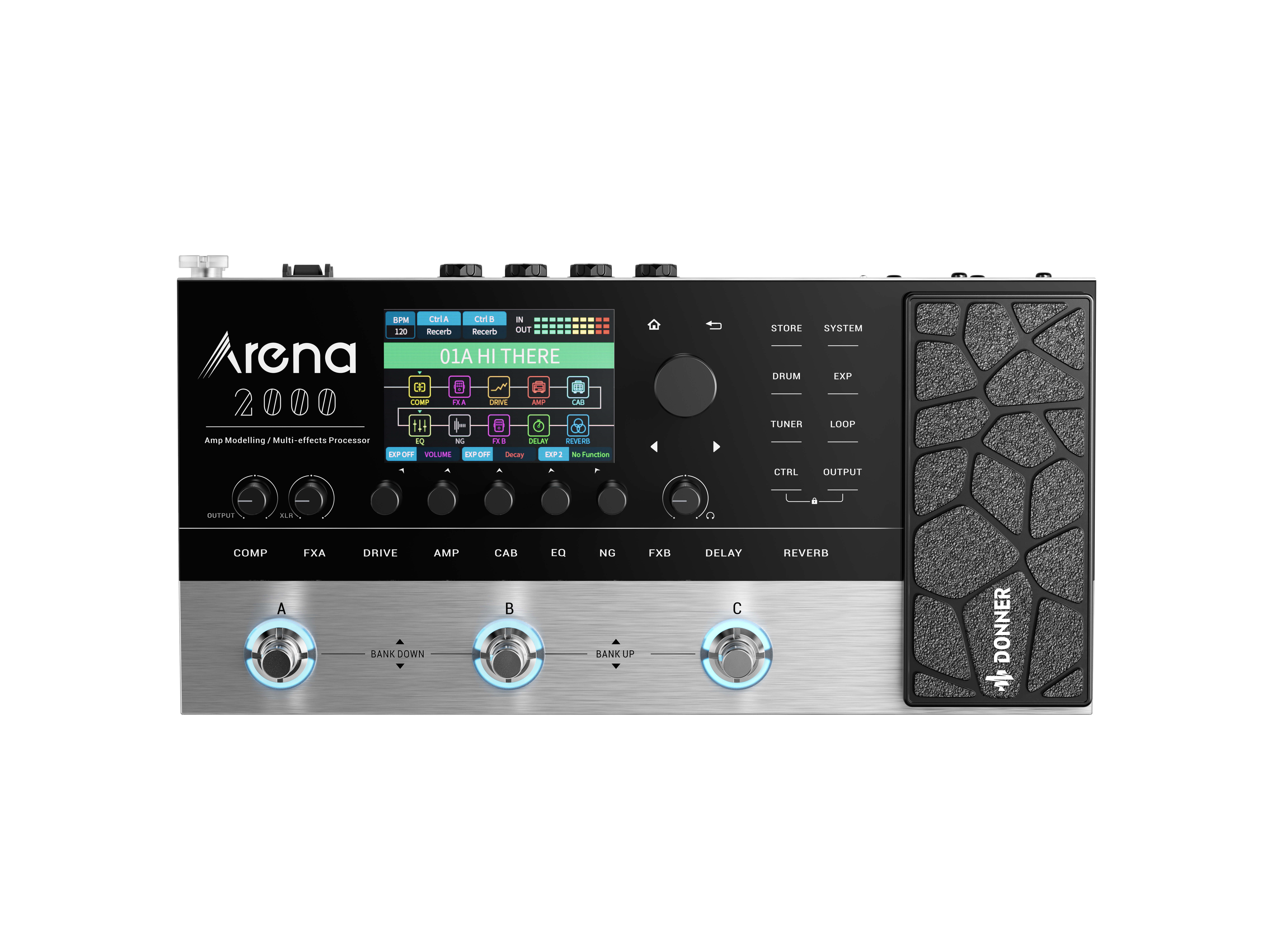 DONNER LAUNCHES FEATURE-PACKED ARENA2000 DIGITAL  MULTI-EFFECTS PROCESSOR