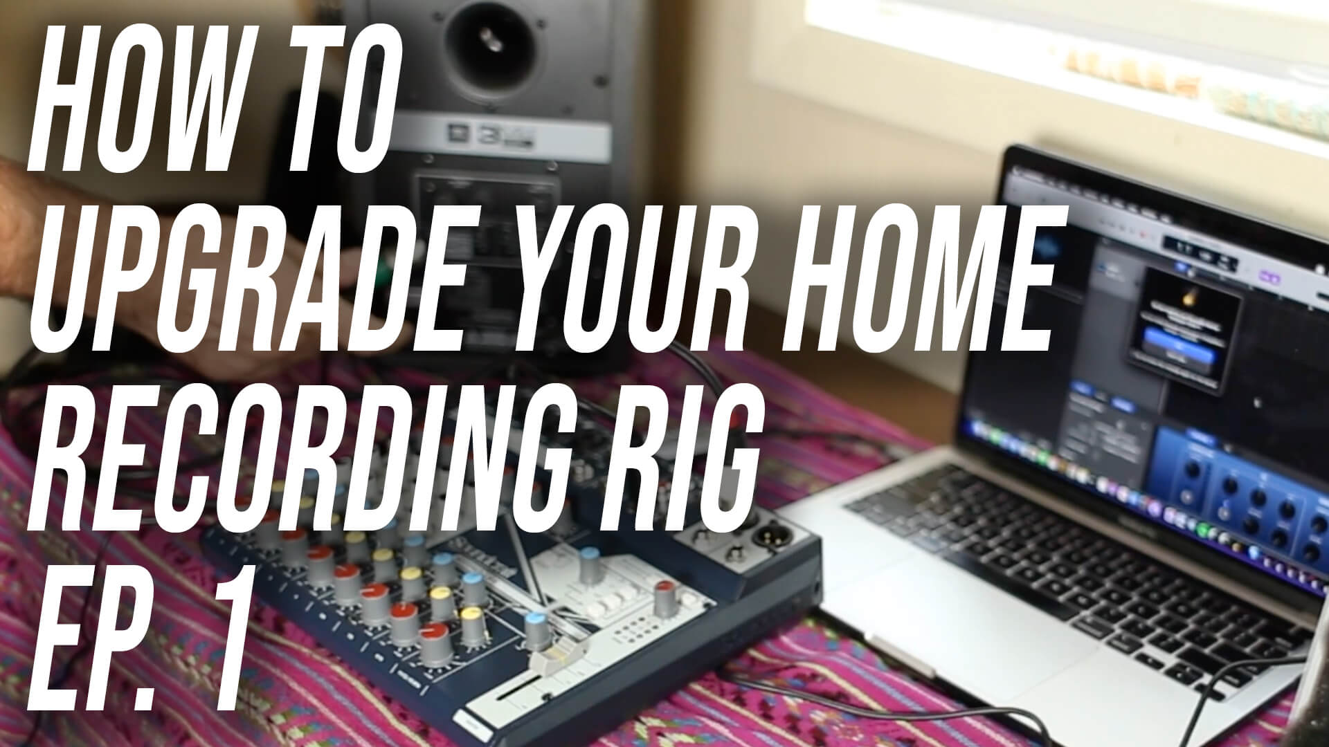 VIDEO: How to Upgrade Your Home Recording Rig with AKG, JBL + Soundcraft