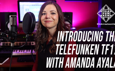 WATCH: How to Record KILLER Vocals with the new Telefunken TF17 FET condenser microphone